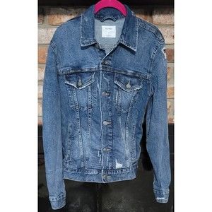 Distressed Old Navy Jean jacket